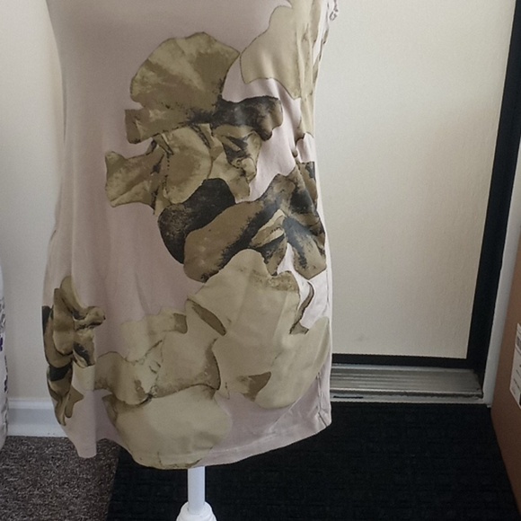 GAP Tan and Olive Sleeveless Top - Picture 2 of 6